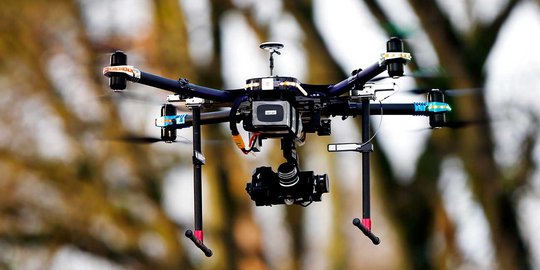 Drone berkecepatan 135 Km/jam ini jadi polisi udara Belgia