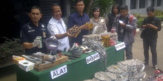 Polisi selidiki toko penjual bahan pembuat petasan di Tangerang