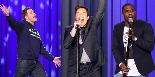 battle with will ferrel kevin hart and jimmy fallon rev4