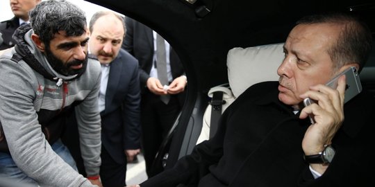 Presiden Erdogan gagalkan upaya pria bunuh diri di Selat Bosphurus