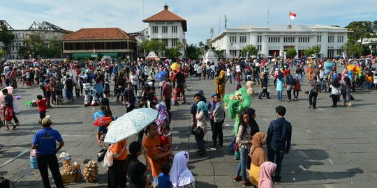 Libur panjang, Kota Tua dipadati pengunjung