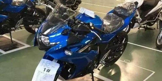 Kecolongan, inikah wujud Suzuki GSX-R250 terbaru?