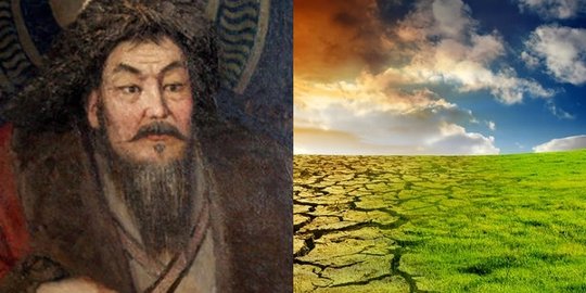 Kisah Genghis Khan tak sengaja stop pemanasan global lewat perang