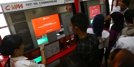 Ini C-VIM, mesin canggih yang memudahkan pembelian tiket KRL