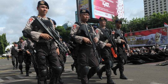 Malam tahun baru, Polri amankan lalu lintas hingga ancaman teroris