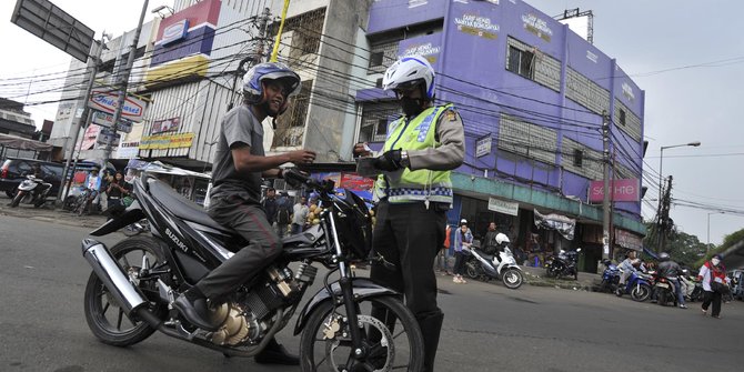 zebra perintah surat operasi polisi, pengendara razia Protes dijerat malah ini pidana