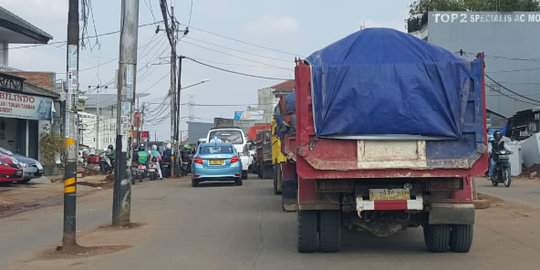 Kemacetan di Tangerang Selatan semakin parah