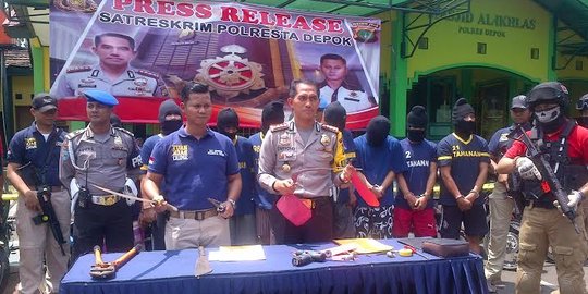 Jelang akhir tahun, sembilan pencuri motor diringkus