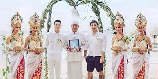 Lagi, beredar foto gay nikah di Bali