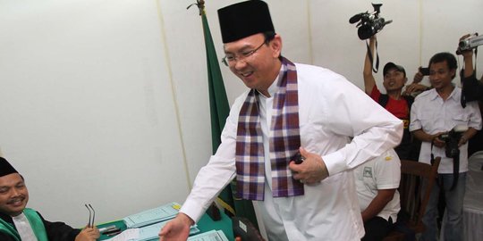 Resolusi Ahok untuk DKI 2016: Kepala, perut dan dompet lebih penuh