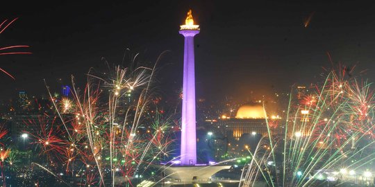 Pengunjung Monas bingung cari parkiran hingga menimbulkan kemacetan