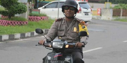 Kisah kesederhanaan perwira polisi yang bikin kagum