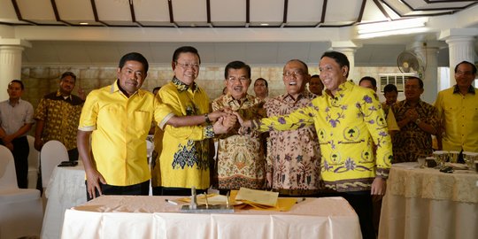 Krisis Golkar, JK saran pengurus hasil Munas Riau diperpanjang