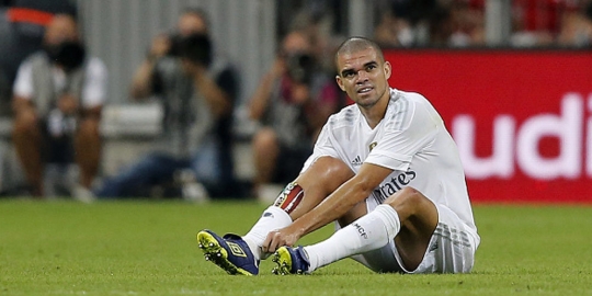 Pepe pasrah Madrid dicemooh suporter sendiri
