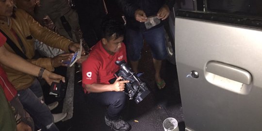 Polisi buru pemilik bom molotov yang meledak dekat mobil tvOne