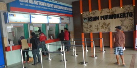 Arus balik Natal & Tahun Baru di Stasiun Purwokerto naik 26 persen