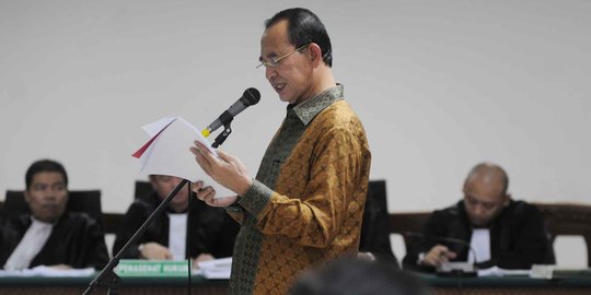 Baca pledoi, SDA ceritakan keberhasilan jadi Menteri Agama