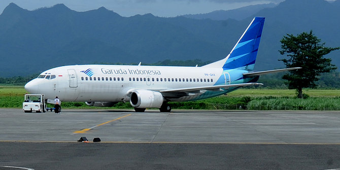 Pesawat Garuda Indonesia gagal take off dari Medan 