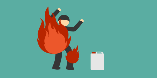 dengan kekasih saat merantau fery nekat bakar diri