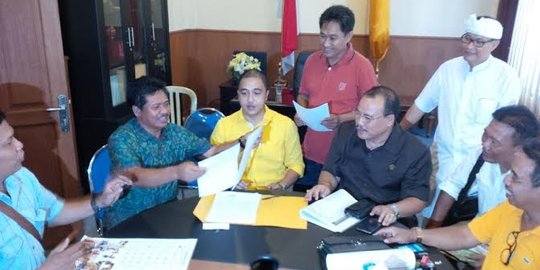 Usai dilantik, pengurus DPD Golkar Bali teken pakta integritas