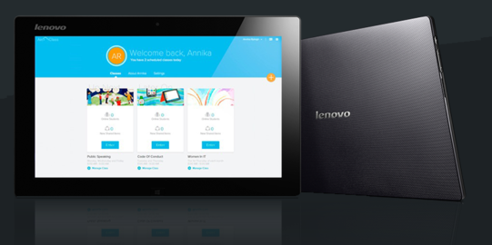 Lenovo ubah model kelas virtual biasa dengan AirClass canggih