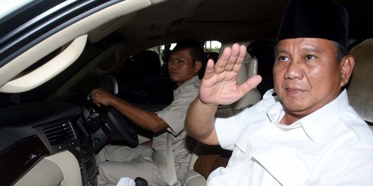 Prabowo Subianto siap sendirian bila partai KMP dukung Jokowi-JK