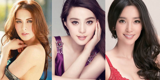 10 Selebriti tercantik dari benua Asia