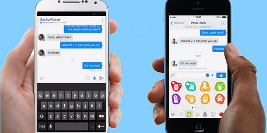 Banyak fitur baru, aplikasi Facebook Messenger laris manis