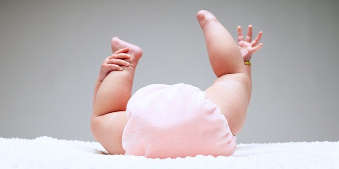 Ilustrasi popok bayi