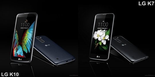 LG K10 dan K7, duo smartphone 4G LTE elegan murah buat anak muda