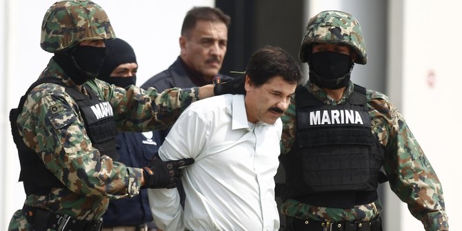 'El Chapo' Guzman, buronan paling dicari sedunia tertangkap