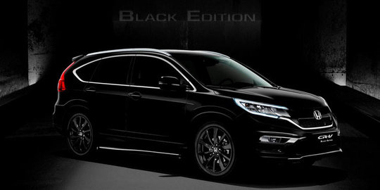 Awal Februari, Honda keluarkan CR-V Black Edition