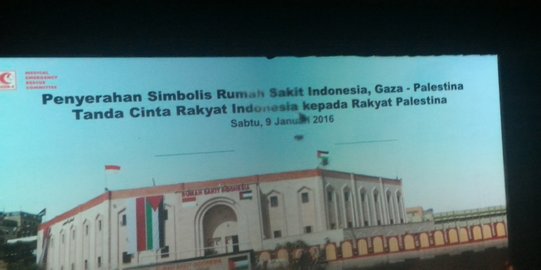 RS Indonesia di Gaza hasil donasi rakyat total Rp 126 miliar