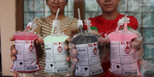 Produksi minuman 'vampir', mahasiswa Unibraw banjir order
