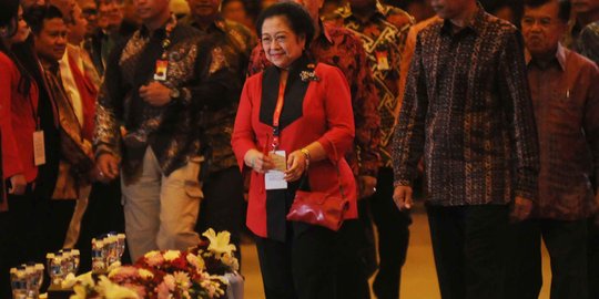 Di Rakernas I PDIP, Megawati selip lidah saat ucap Allah