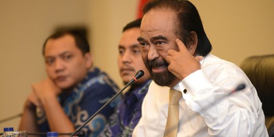 Surya Paloh nilai kocok ulang pimpinan DPR belum diperlukan