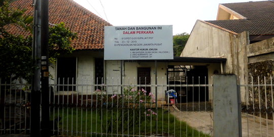 Rumah disegel Jiwasraya, Diana sedih ayah sakit & anak tak sekolah