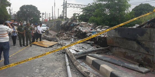 Seorang pelajar tewas tertimpa tembok pembatas kereta di Manggarai