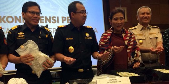 Penyelundupan mutiara ilegal Rp 45 M berhasil digagalkan