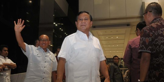 Cerita Prabowo pernah takut dengan PKS karena jenggot dan radikal