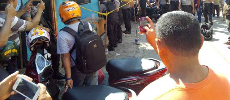 Warga Makassar mengarang cerita soal granat di dekat rumah gubernur