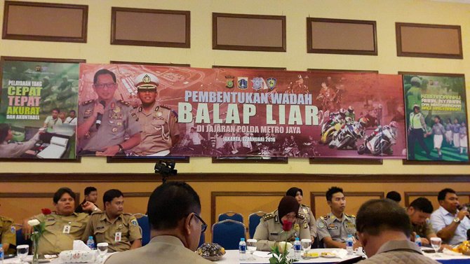 polda bentuk wadah balap liar