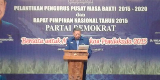 Pesan SBY buat Ade Komarudin: Ketua DPR bukan milik Golkar