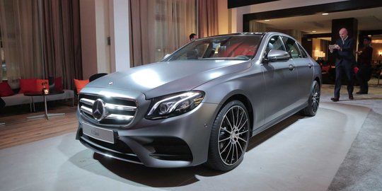 Mercedes-Benz E-Class 2017 'terjun' ke dealer pertengahan tahun ini