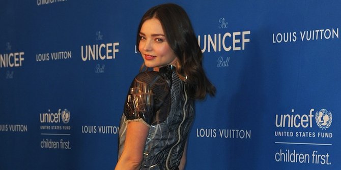 Miranda Kerr cantik menawan di acara UNICEF