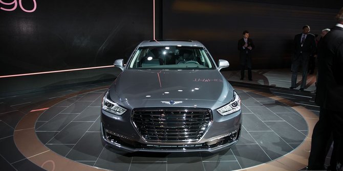 Akhirnya Genesis G90 mobil  mewah  milik Hyundai  resmi 