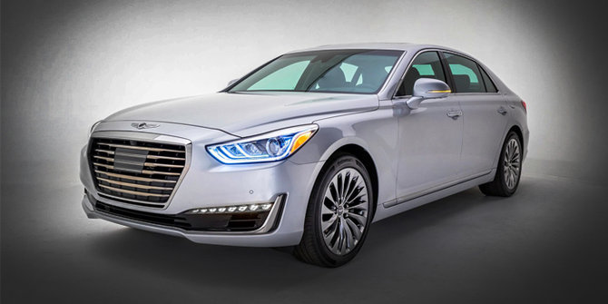 Akhirnya Genesis G90 mobil  mewah  milik Hyundai  resmi 