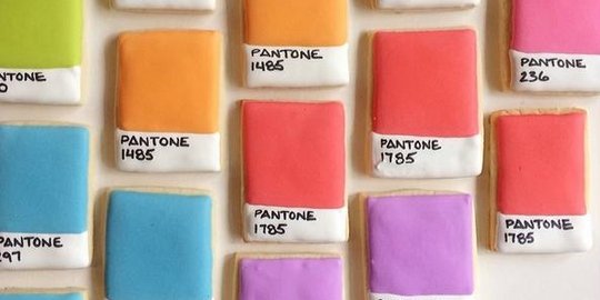 Seniman ini buat kue kering sebagai kanvas untuk berkarya