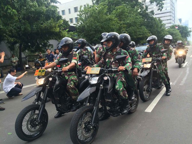 ledakan di pos polisi sarinah