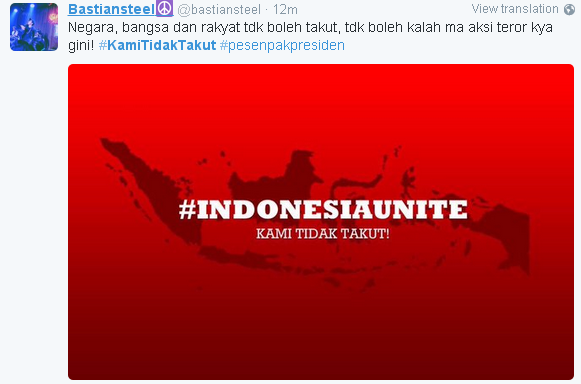 tweet warga indonesia kamitidaktakut